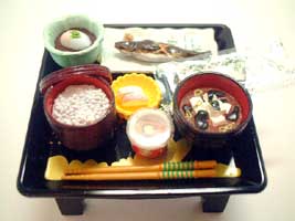 旅館の朝食